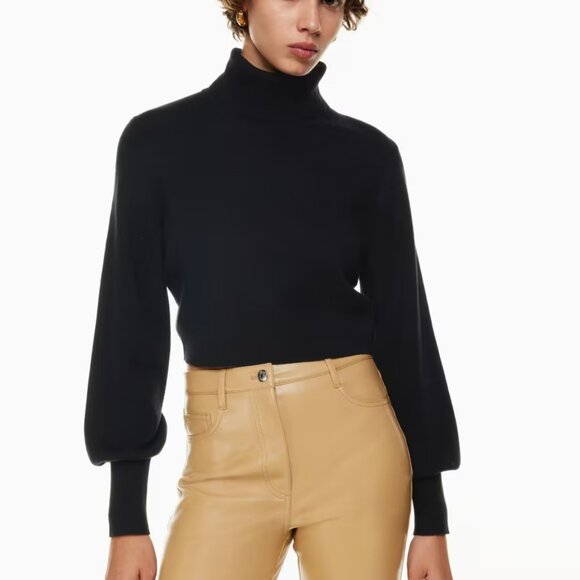Wilfred Cropped Turtleneck - Picture 1 of 11